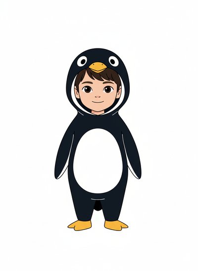 Andrew's Penguin Parade 🐧 - Minimalist