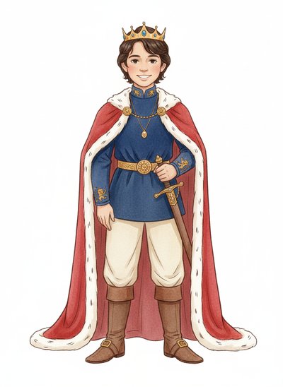 Andrew's Royal Adventure 👑 - Gentle Pencil