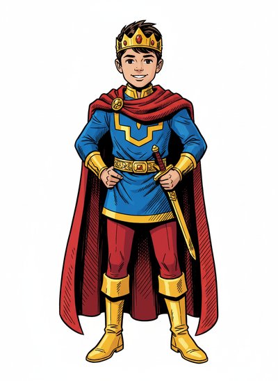 Andrew's Royal Adventure 👑 - Comic Book