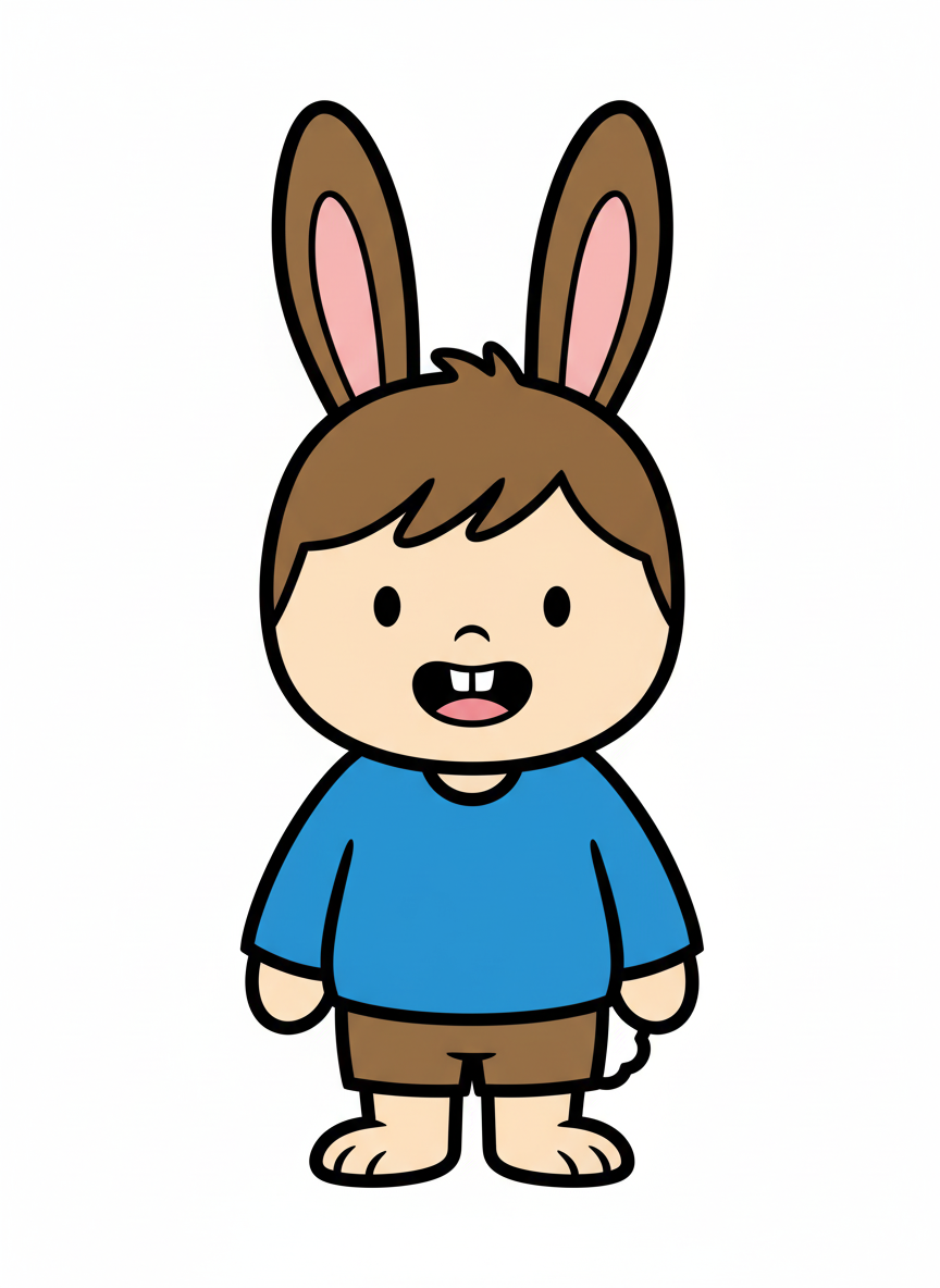 Andy the Rabbit - Preschool Simple