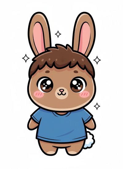 Andrew's Bunny Adventure 🐇 - Kawaii Cute