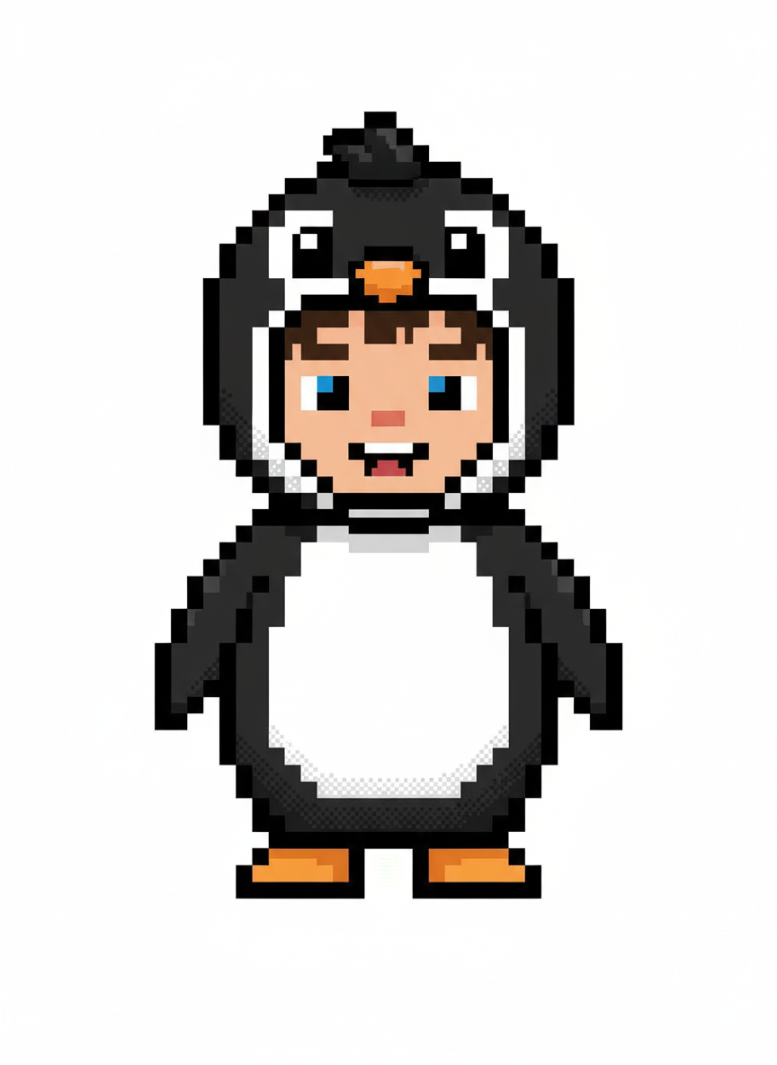 Penguin Andrew - Pixel Art