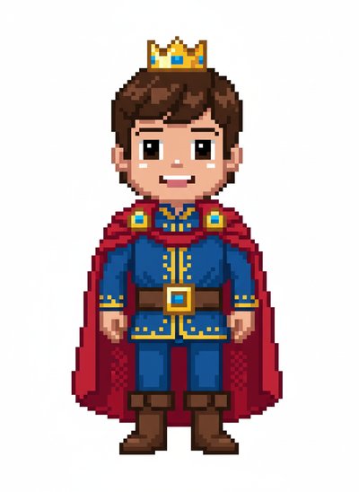 Andrew's Royal Adventure 👑 - Pixel Art