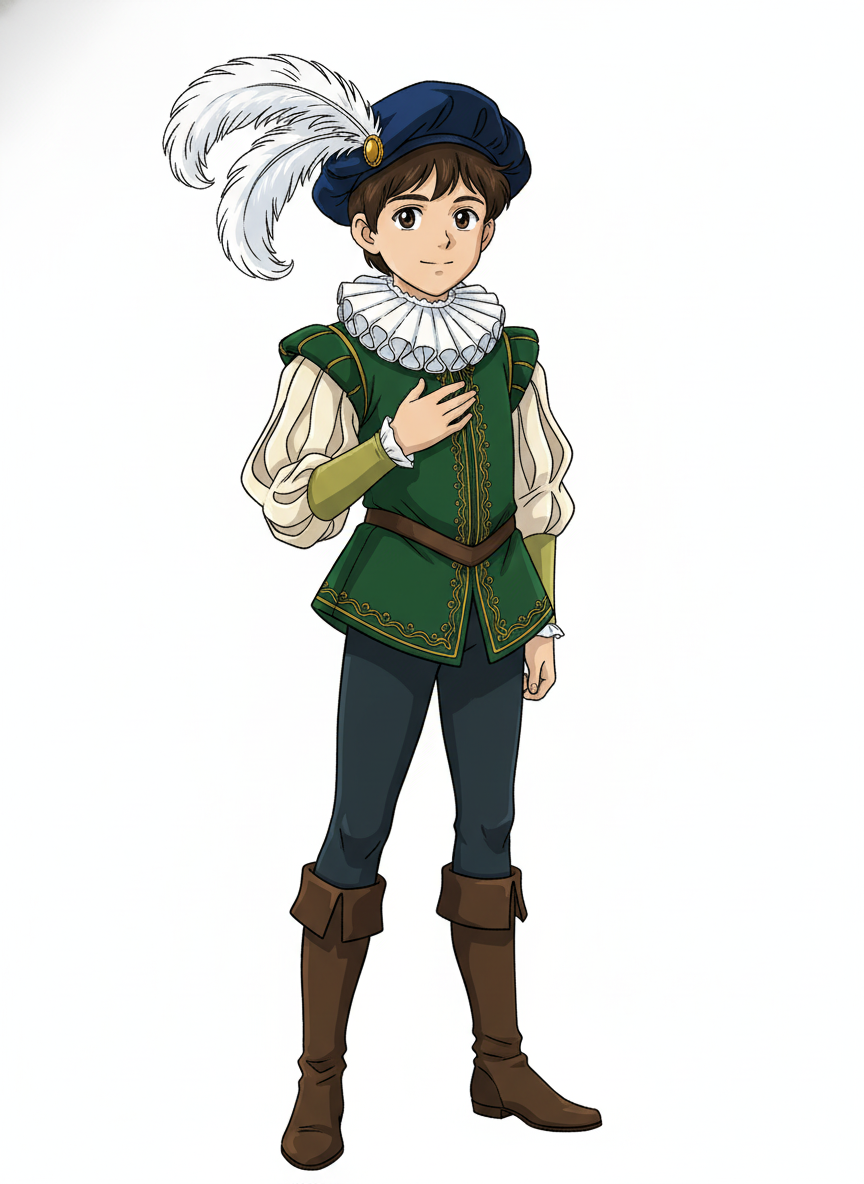 Andrew the Renaissance Lad - Classic Anime