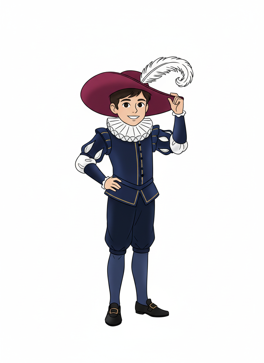 Andrew the Renaissance Lad - Minimalist