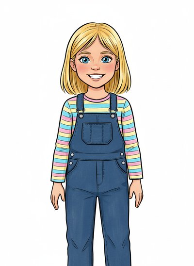 Ella's Character Pack - Classic Coloring Book