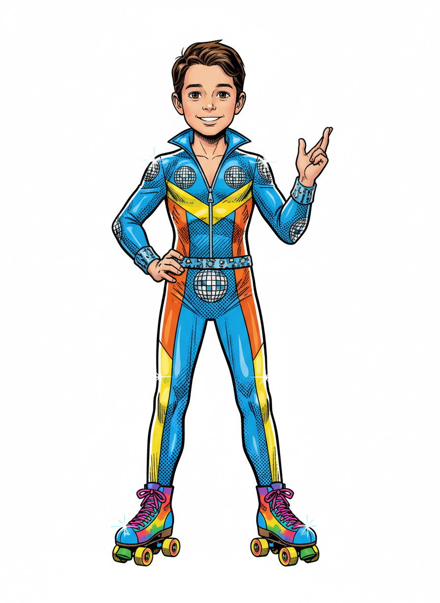 Disco Andrew - Comic Book