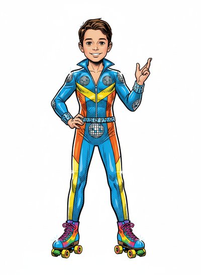 Andrew's Disco Dream 🌈 - Comic Book