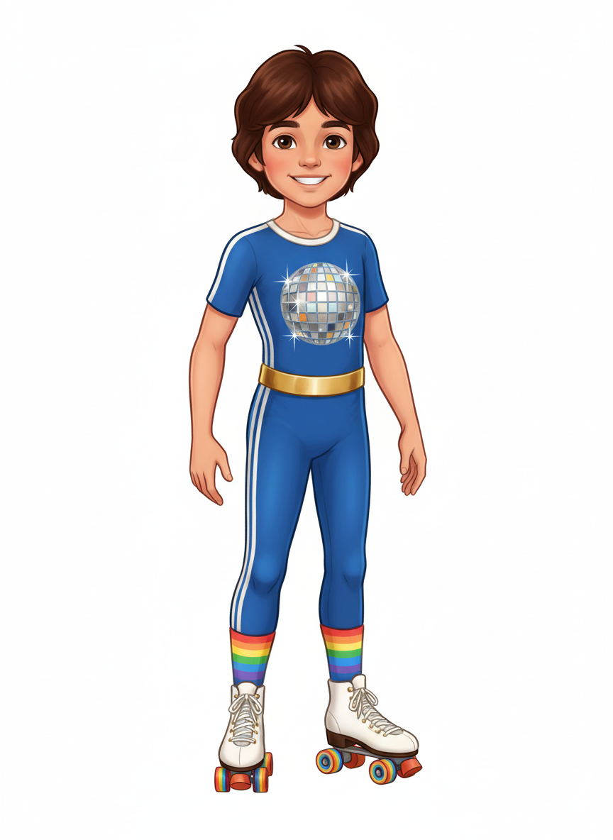 Disco Andrew - Vintage Storybook