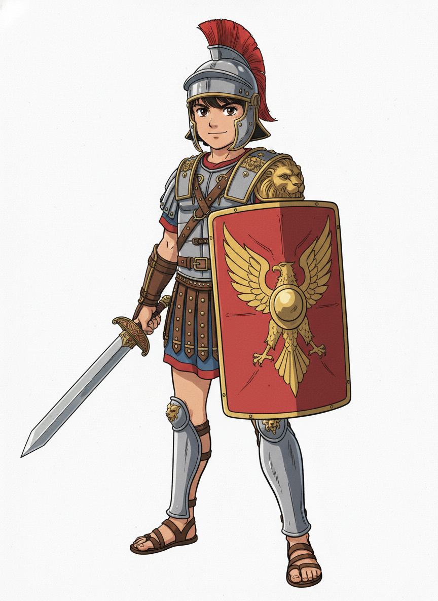 Andrew the Bold Gladiator - Classic Anime