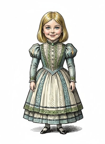 Ella's Character Pack - Victorian Illustration
