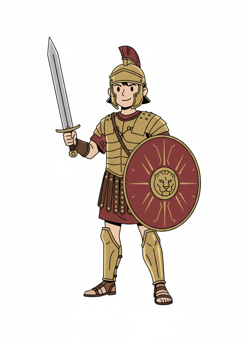 Andrew the Bold Gladiator - Minimalist