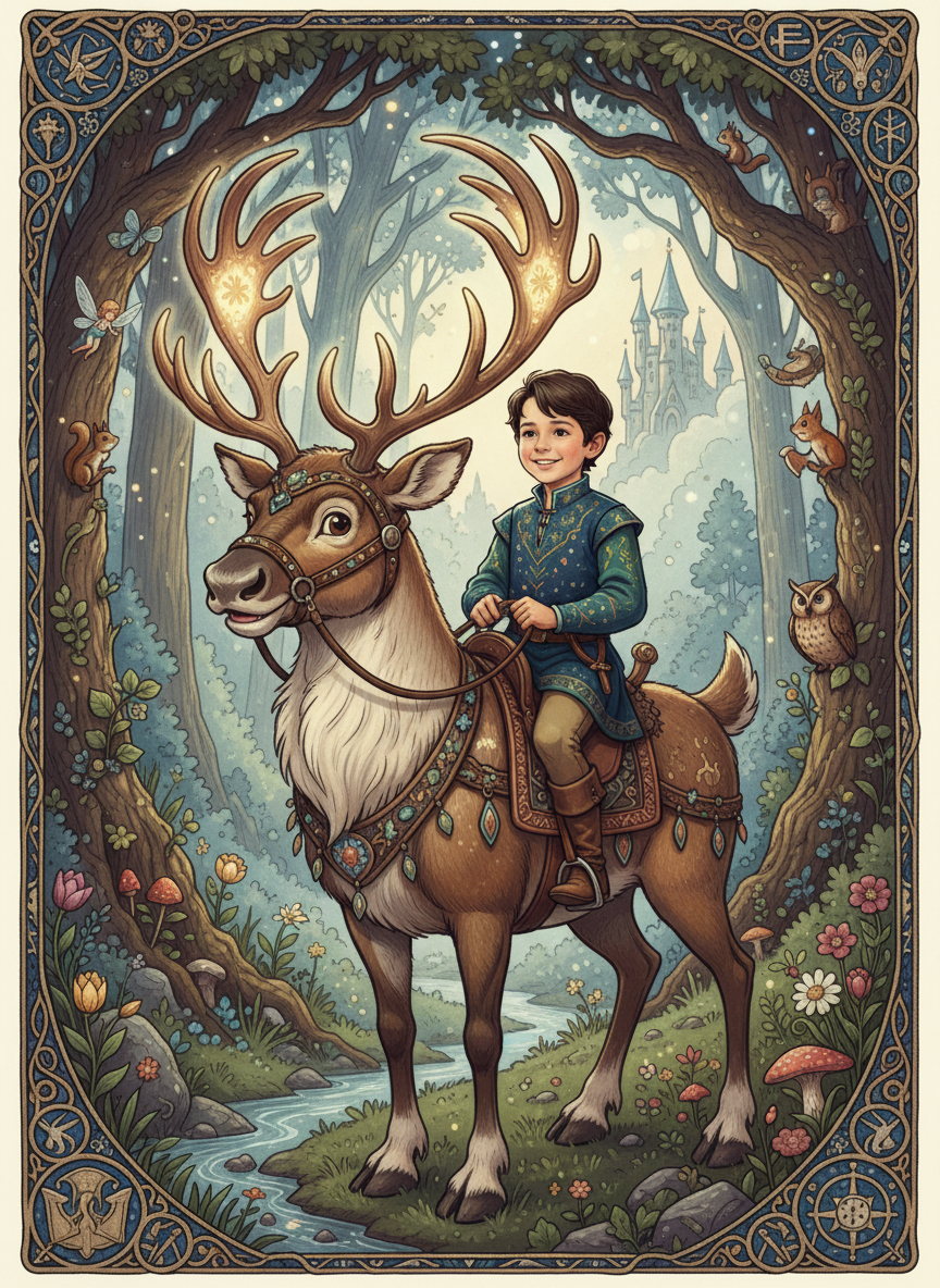 Andrew the Reindeer Rider - Fairy Tale Classic