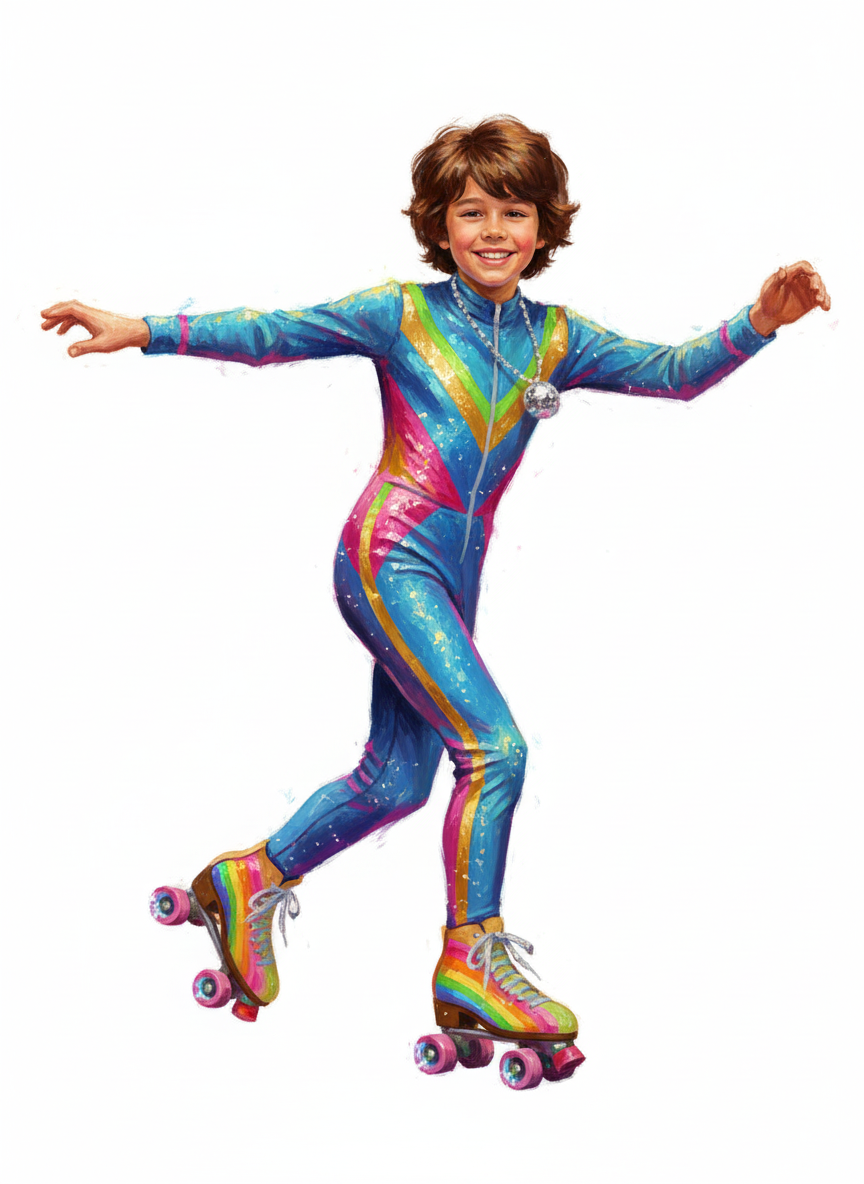 Disco Andrew - Impressionist Painting