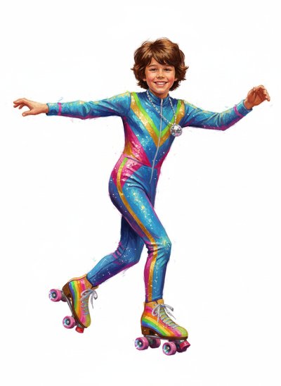 Andrew's Disco Dream 🌈 - Impressionist Painting