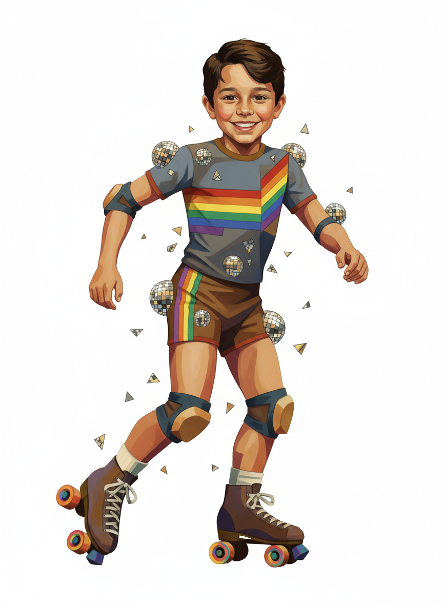 Disco Andrew - Cubist Painting