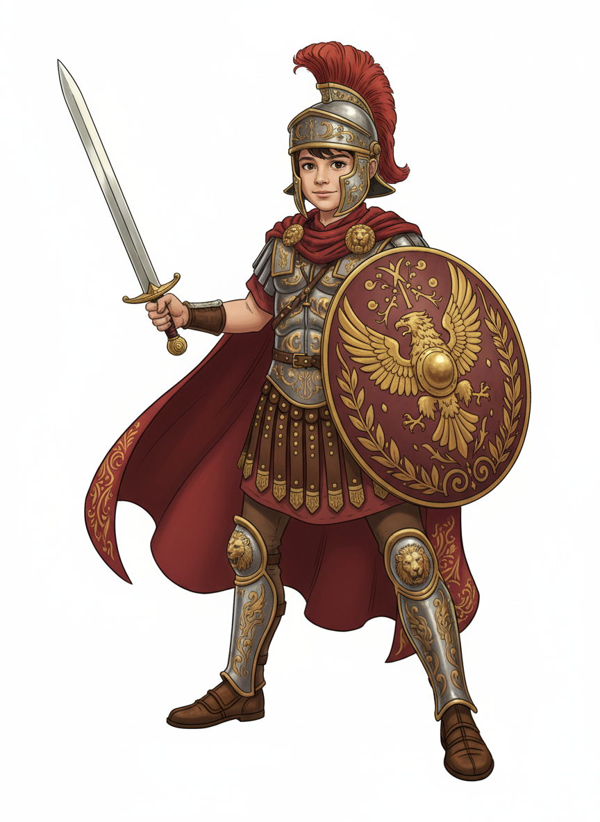 Andrew the Bold Gladiator - Fairy Tale Classic