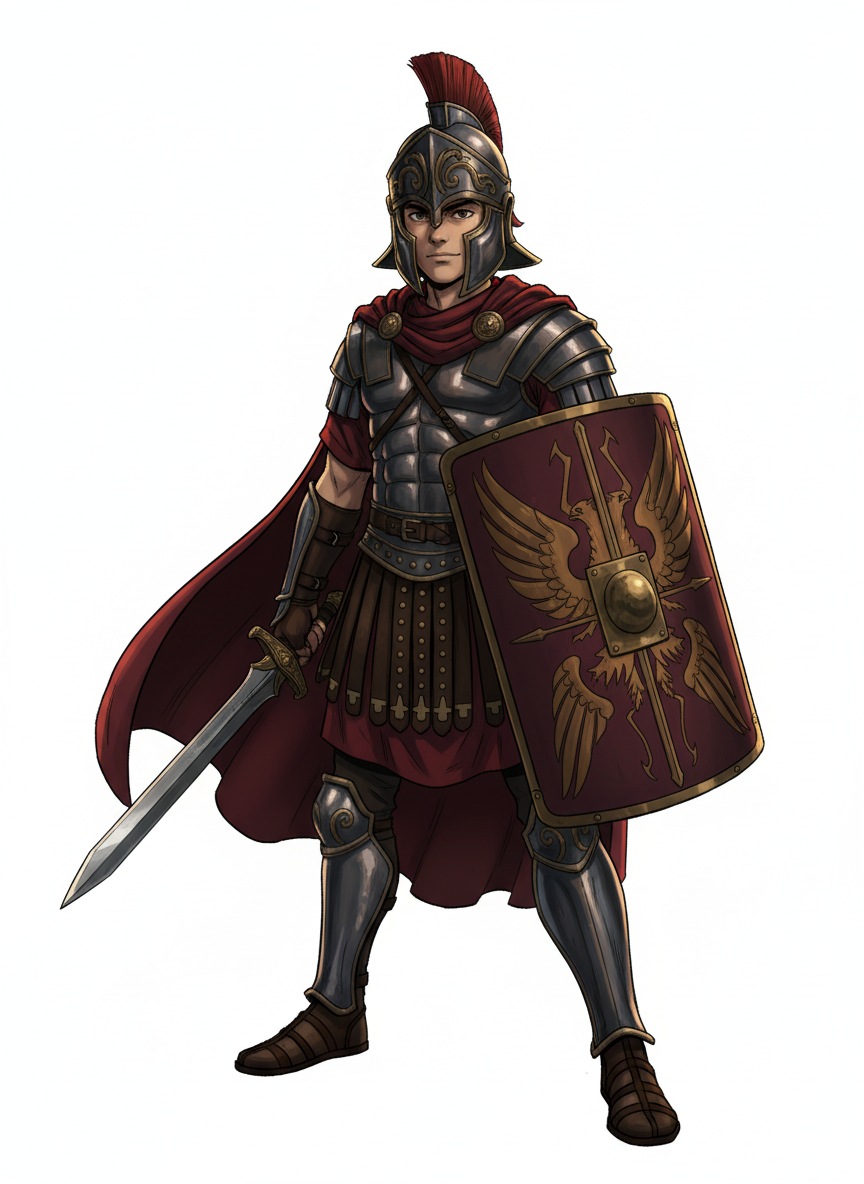 Andrew the Bold Gladiator - Webtoon Anime