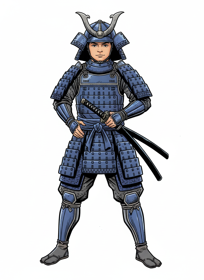 Samurai Andrew - Comic Book