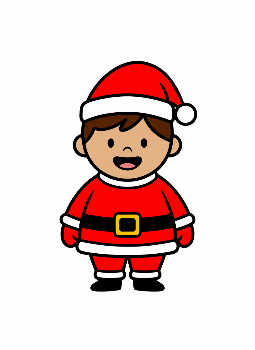 Santa Andrew - Preschool Simple
