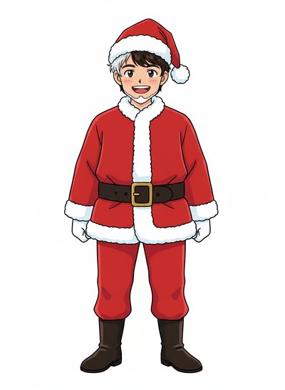 Andrew's Santa Adventures 🎅 - Classic Anime