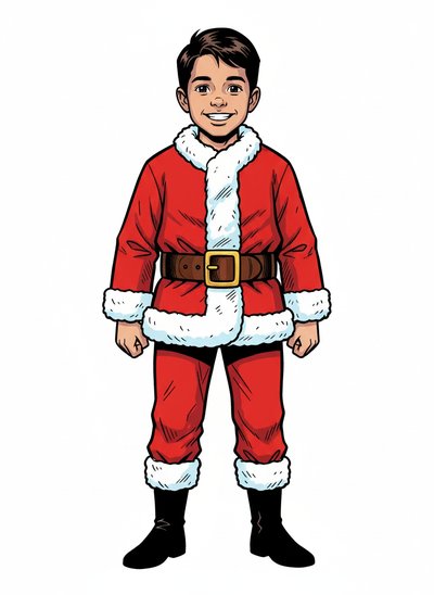 Andrew's Santa Adventures 🎅 - Comic Book