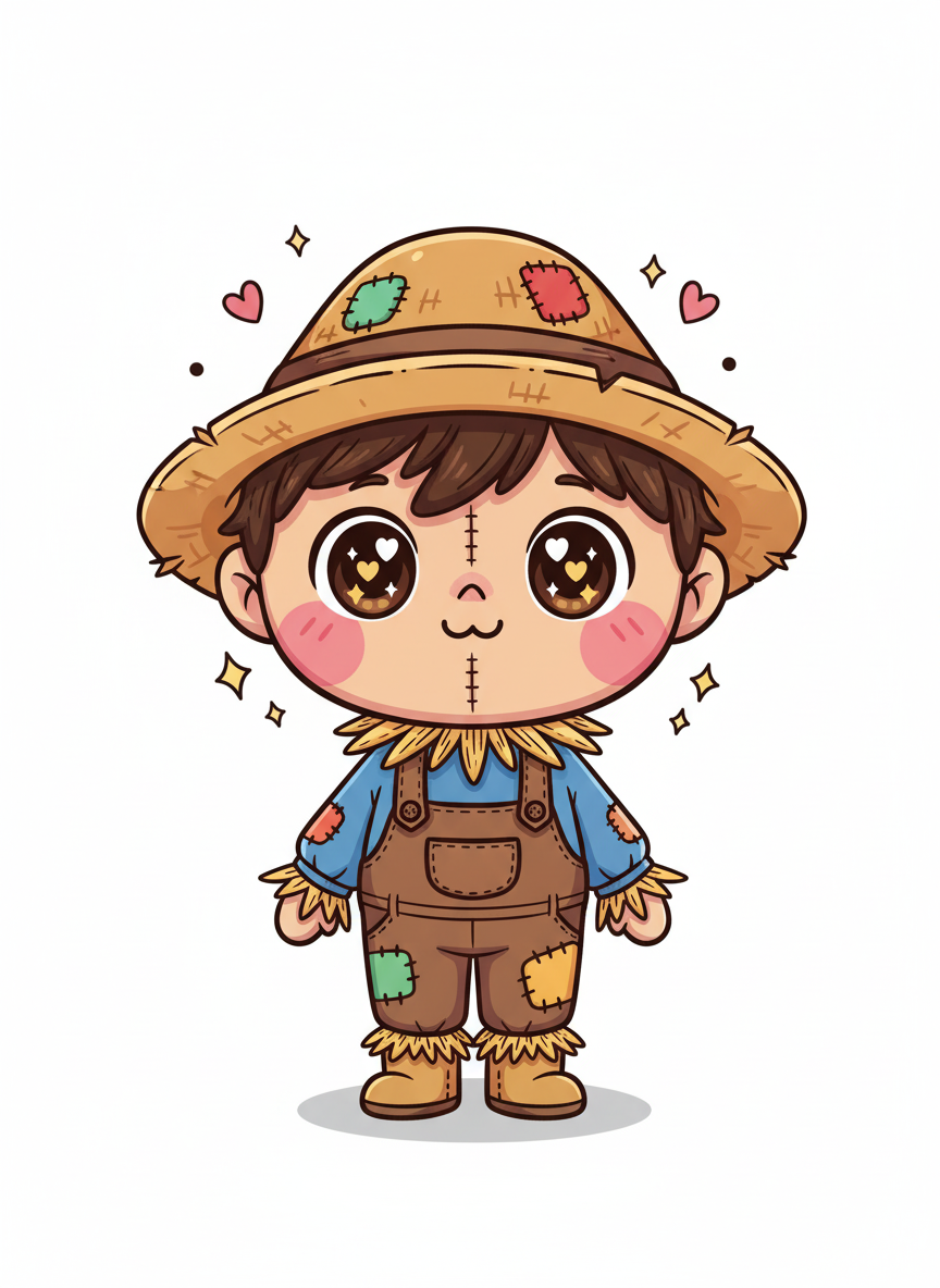 Scarecrow Andrew - Kawaii Cute