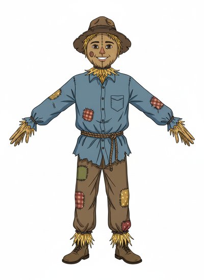 Andrew the Wee Scarecrow - Minimalist