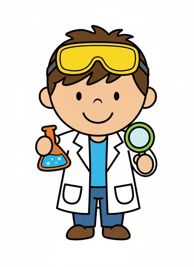 Andrew's Scientific Adventure 👨‍🔬 - Preschool Simple