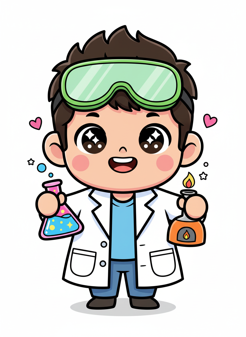 Andrew the Young Scientist - Kawaii Cute