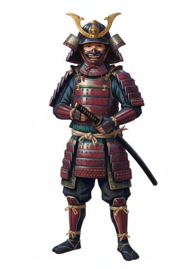 Andrew's Samurai Adventure 🌸 - Impressionist Painting