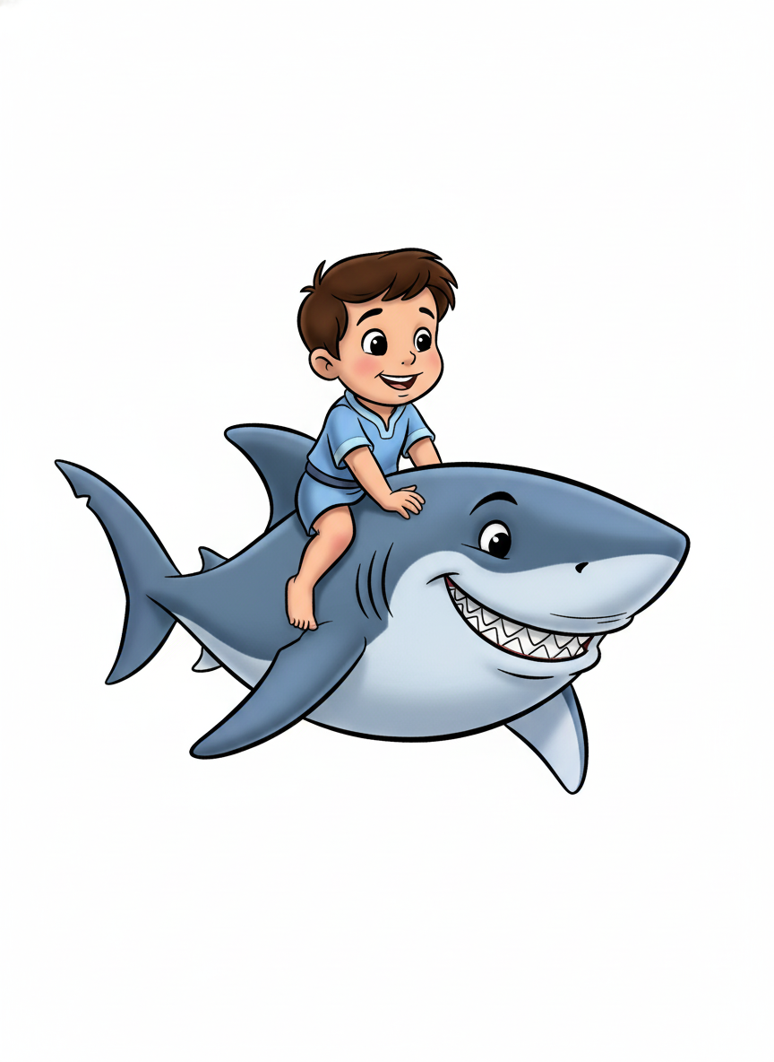 Andrew the Smiling Shark - Golden Age Animation