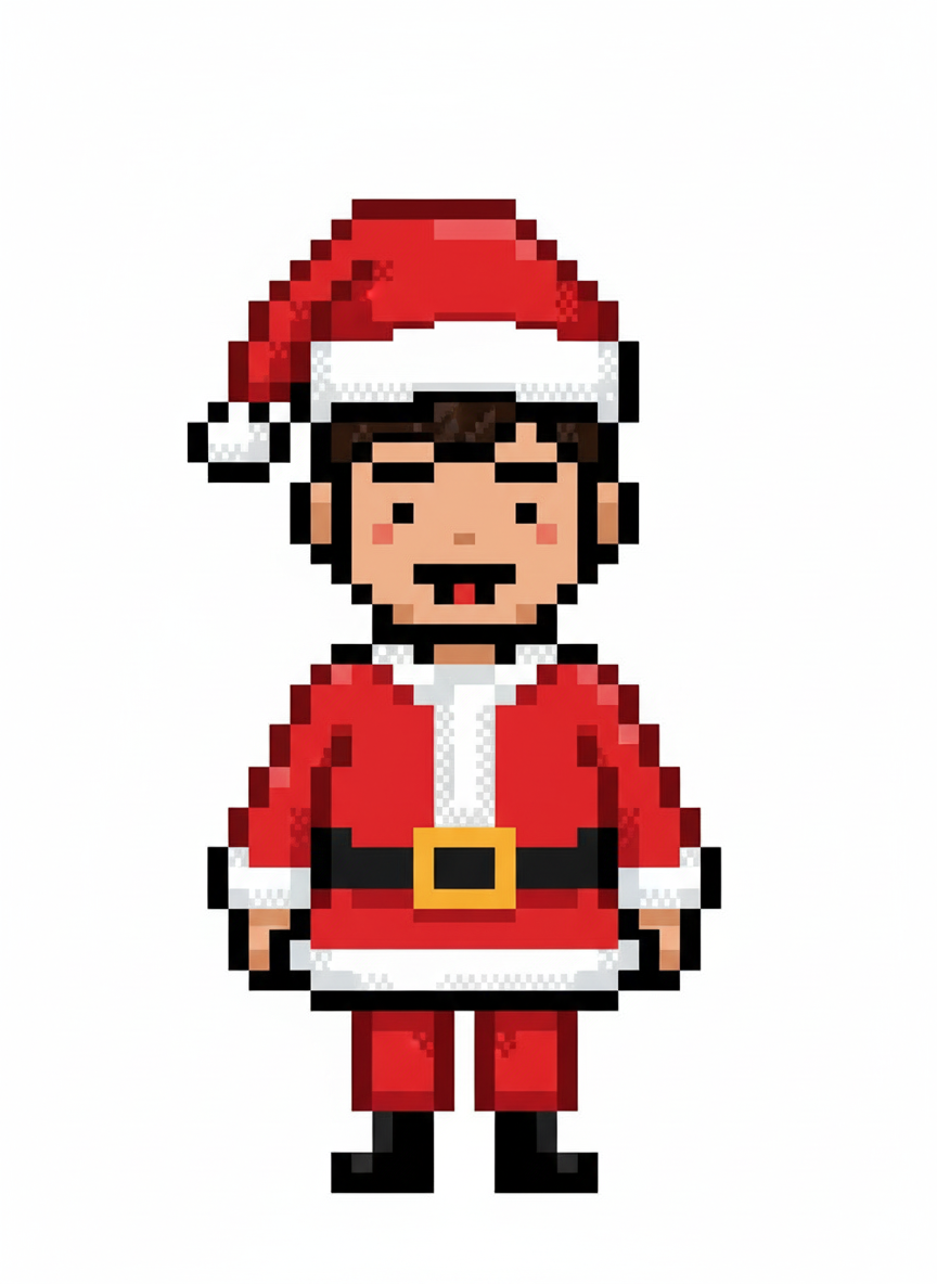 Santa Andrew - Pixel Art