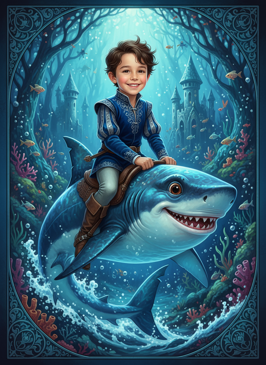 Andrew the Smiling Shark - Fairy Tale Classic