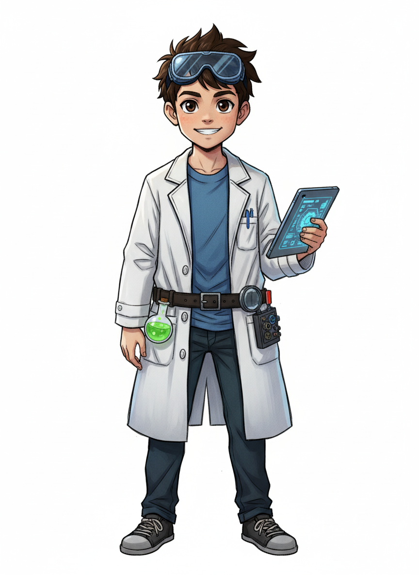 Andrew the Young Scientist - Webtoon Anime