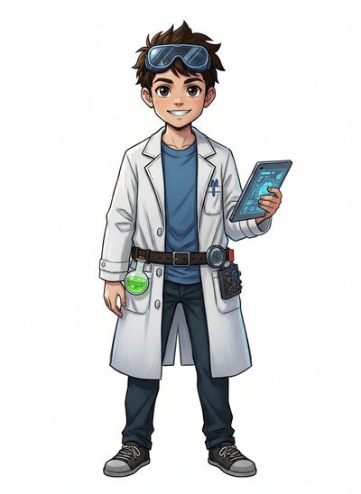 Andrew's Scientific Adventure 👨‍🔬 - Webtoon Anime