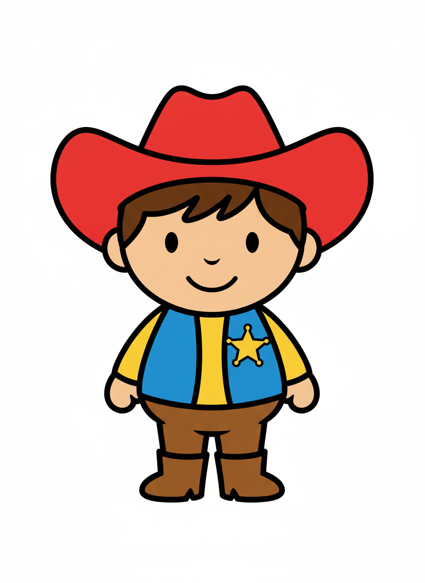 Sheriff Andy - Preschool Simple