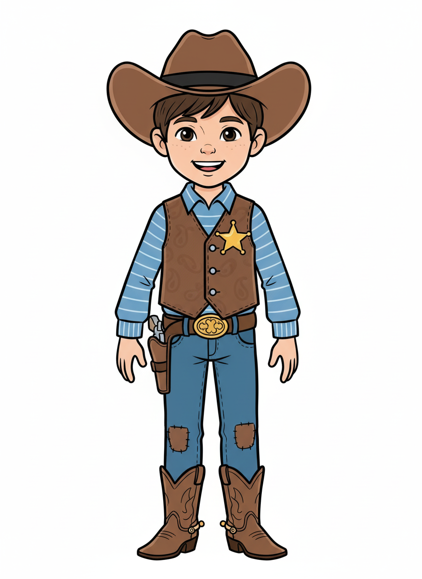 Sheriff Andy - Classic Coloring Book