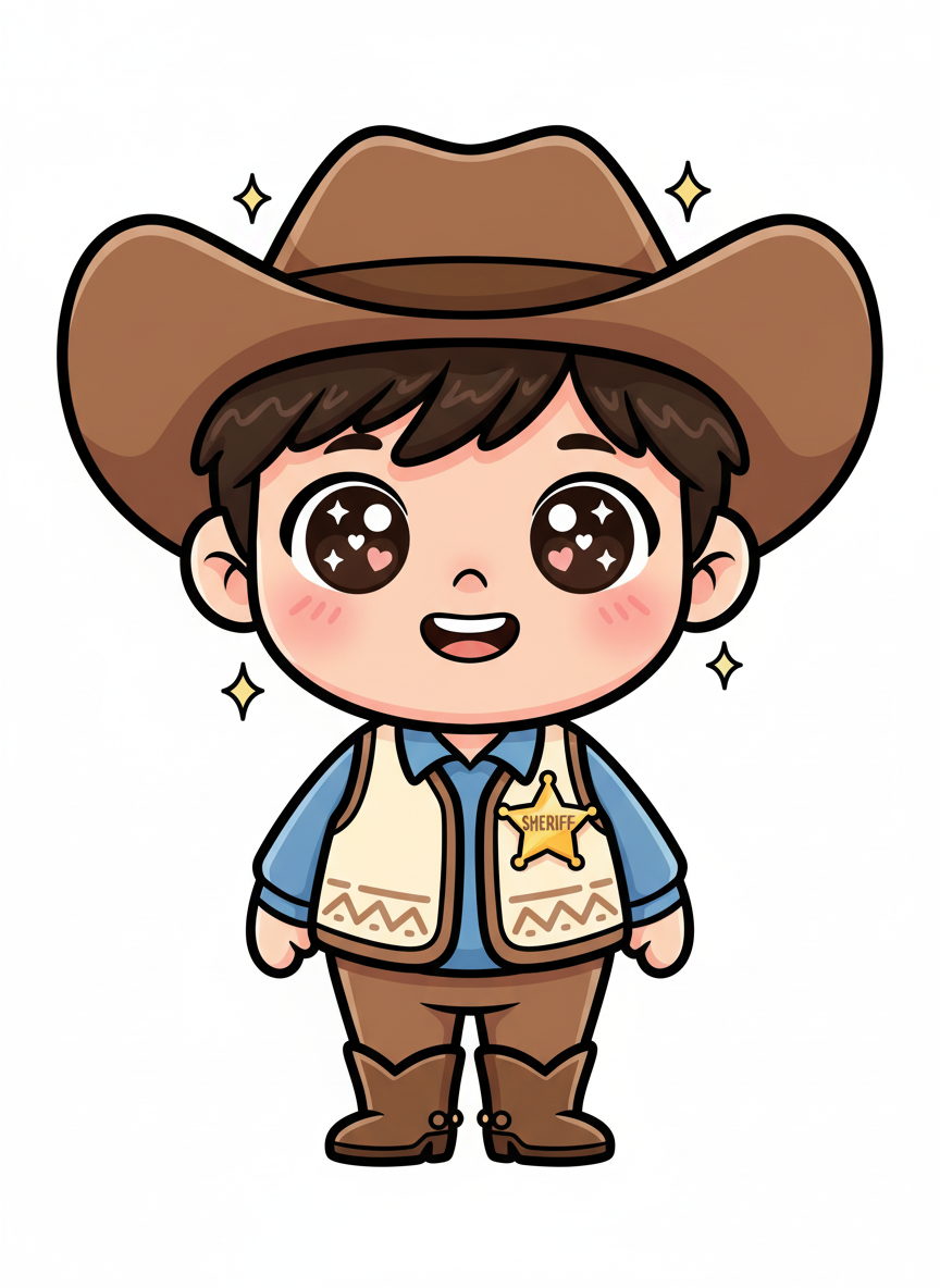 Sheriff Andy - Kawaii Cute