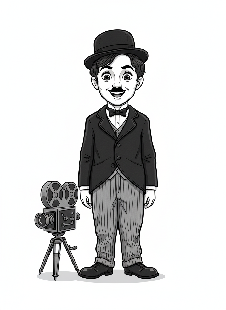 Andrew the Silent Star - Classic Coloring Book