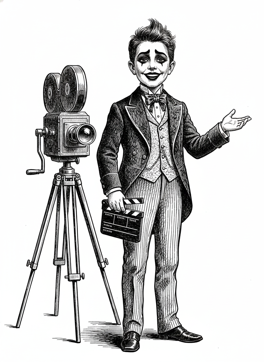 Andrew the Silent Star - Victorian Illustration