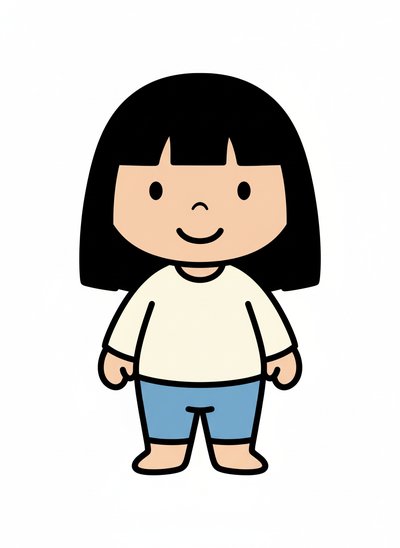 Mei's Character Pack - Preschool Simple