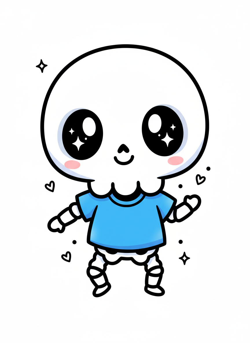 Andrew the Bone Dancer - Kawaii Cute