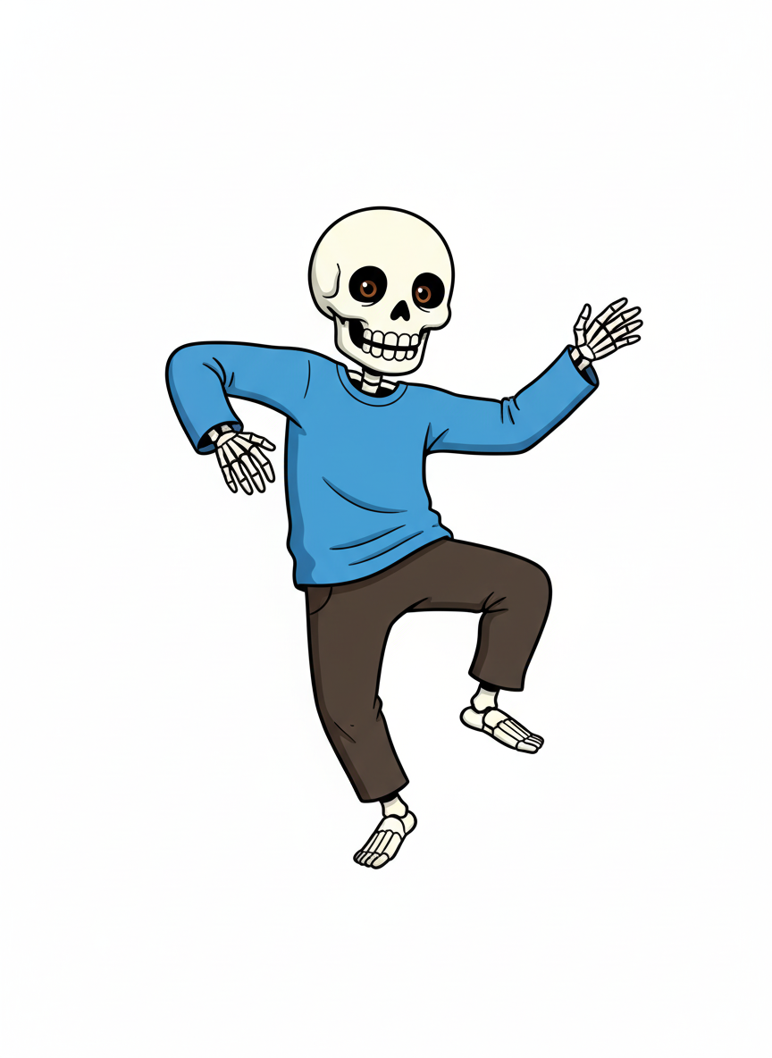 Andrew the Bone Dancer - Minimalist
