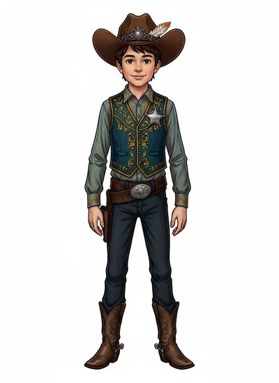 My Boy as a Sheriff 🤠 - Fairy Tale Classic