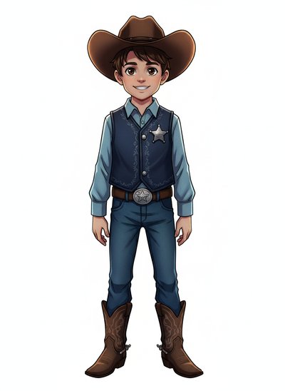 My Boy as a Sheriff 🤠 - Webtoon Anime