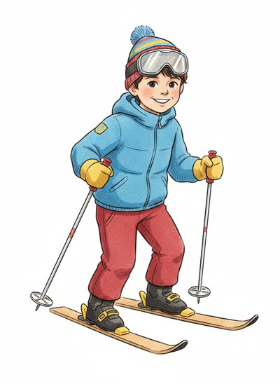Andrew's Alpine Adventures ⛷️ - Gentle Pencil