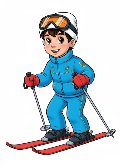 Andrew's Alpine Adventures ⛷️ - Golden Age Animation