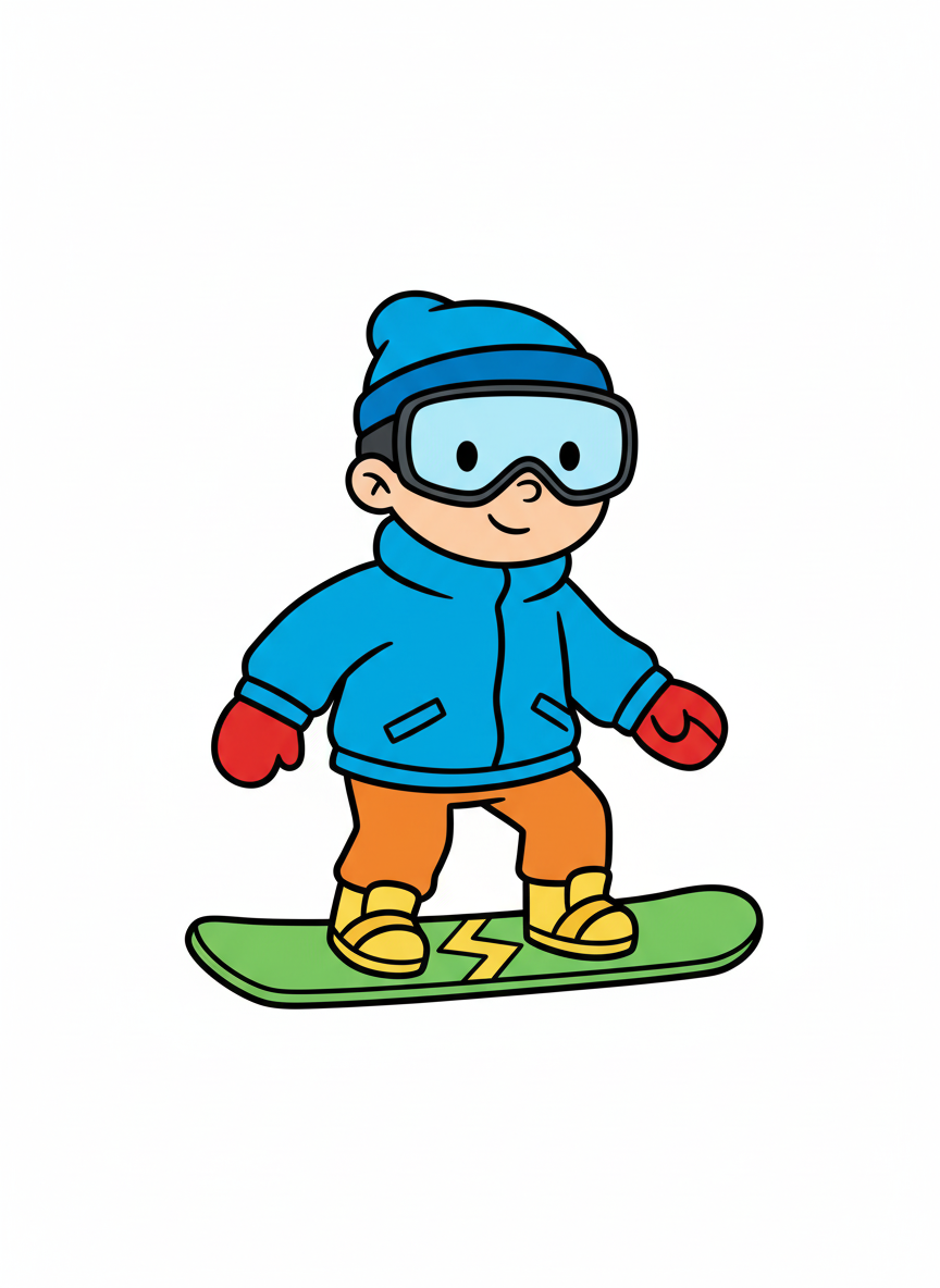 Andrew the Alpine Ace - Preschool Simple