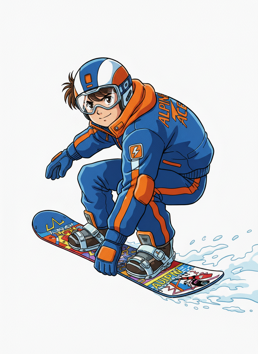 Andrew the Alpine Ace - Classic Anime